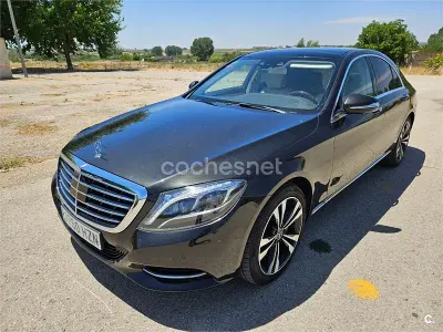 Usado Mercedes S350 258 CV (189 kW) 2014 Negro Berlina