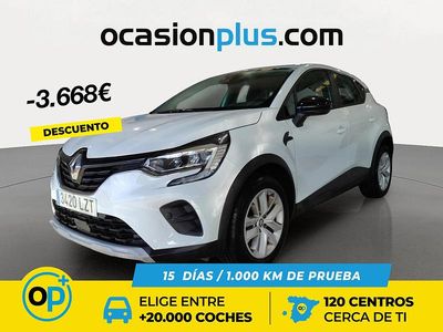 Usado Renault Captur Intens 100 CV (73 kW) 2022 Blanco SUV
