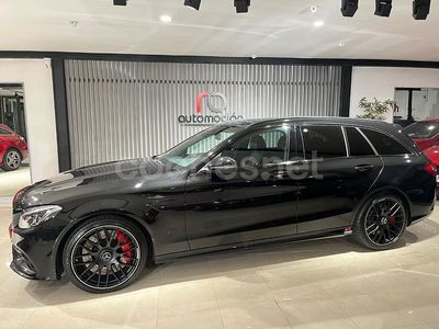 Negro Usado 2017 Mercedes C63S AMG Familiar | 48.990 € (Caro)