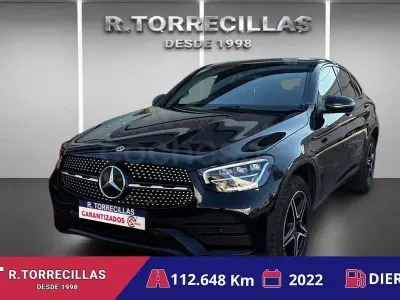 Usado Mercedes GLC300e 306 CV (225 kW) 2022 Negro SUV