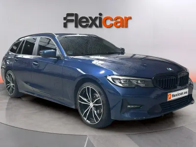 Usado BMW 318 150 CV (110 kW) 2022 Azul Familiar