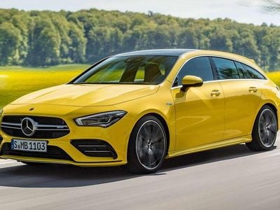 Usado Mercedes CLA45 AMG Shooting Brake AMG 306 CV (225 kW) 2021 Gris Familiar