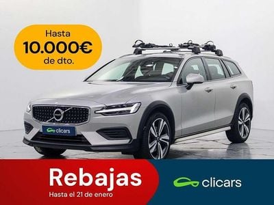 Plateado Usado 2021 Volvo V60 CC Pro Familiar | 26.790 € (Super precio)