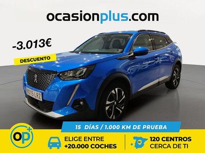Usado Peugeot 2008 Allure 130 CV (95 kW) 2021 Azul SUV