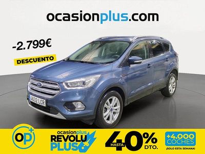 Usado Ford Kuga Trend+ 120 CV (88 kW) 2019 Azul SUV
