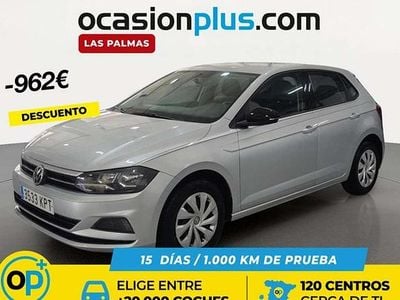 Usado VW Polo Advance 95 CV (69 kW) 2018 Plateado Utilitario