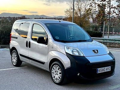 Usado Peugeot Bipper Active 75 CV (55 kW) 2014 Gris / plata Monovolumen