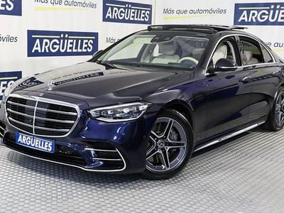 Azul Usado 2024 Mercedes S580 Premium Berlina | 119.990 €