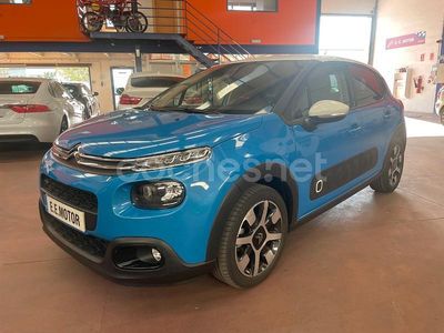 Usado Citroën C3 PureTech 110 CV (80 kW) 2017 Azul Utilitario