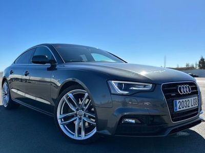 Usado Audi A5 Sportback S-Line 245 CV (180 kW) 2016 Gris Utilitario