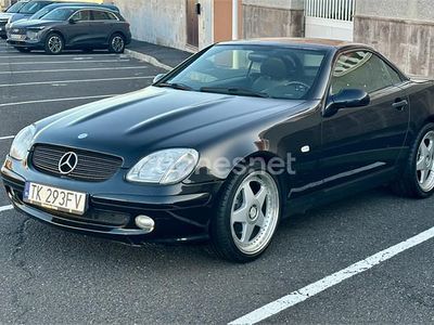 Usado Mercedes SLK230 193 CV (141 kW) 1998 Negro Descapotable