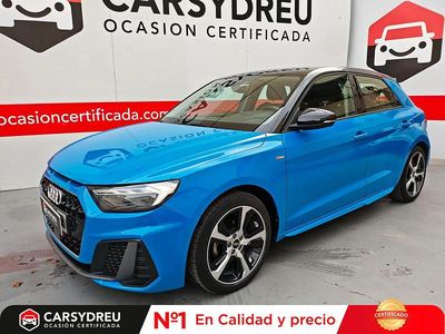 Brugt Audi A1 Sportback S-Line 95 HK (69 kW) 2021 Blå Hatchback