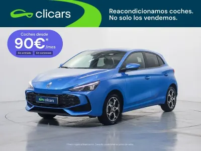 Usado MG MG3 Luxury 102 CV (75 kW) 2024 Azul Utilitario