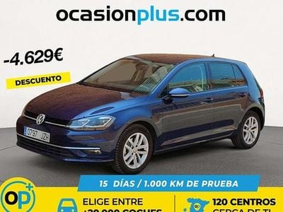 Azul Usado 2017 VW Golf VII Advance Utilitario | 17.408 € (Buen precio)