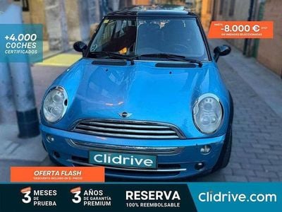 Usado Mini Cooper 120 CV (88 kW) 2005 Azul Utilitario