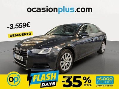 Usado Audi A4 Advanced 218 CV (160 kW) 2017 Gris / plata Berlina