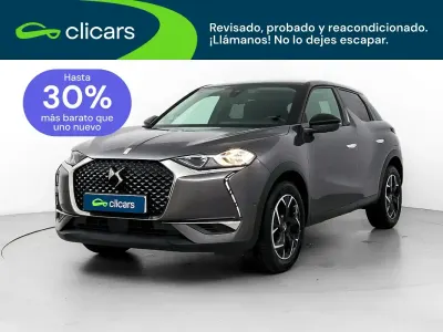 Usado DS Automobiles DS3 Crossback So Chic 100 CV (73 kW) 2020 Gris SUV