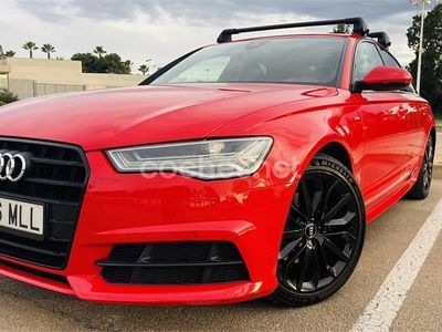 Usado Audi A6 S-Line 190 CV (139 kW) 2017 Rojo Berlina