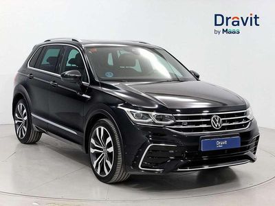 Usado VW Tiguan R-line 150 CV (110 kW) 2021 Negro SUV