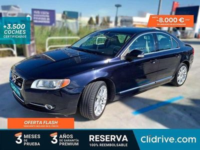 Usado Volvo S80 Summum 315 CV (231 kW) 2007 Azul Berlina