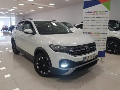 Usado VW T-Cross Advance 110 CV (80 kW) 2021 Blanco SUV