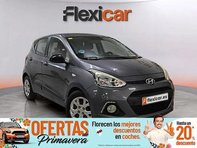 Usado Hyundai i10 GO! 66 CV (48 kW) 2016 Gris Utilitario