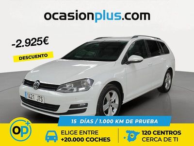 Usado VW Golf VII Advance 150 CV (110 kW) 2016 Blanco Familiar