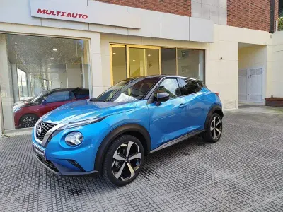 Używany Nissan Juke Tekna 114 KM (83 kW) 2021 Niebieski SUV