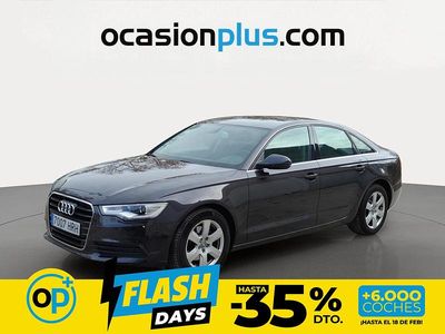 Usado Audi A6 Advanced 177 CV (130 kW) 2013 Gris oscuro Berlina