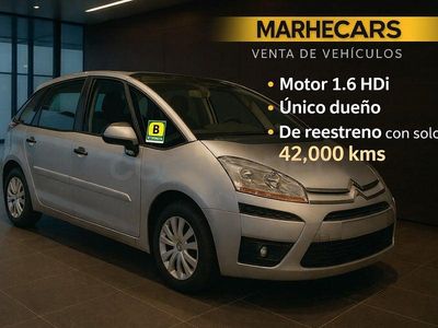 Usado Citroën C4 Picasso Exclusive 110 CV (80 kW) 2008 Gris / plata Monovolumen