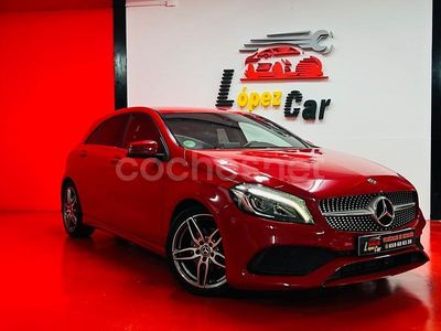 Rojo Usado 2017 Mercedes A200 Berlina | 18.990 € (Precio justo)