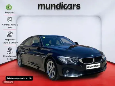 Usado BMW 418 Gran Coupé 142 CV (104 kW) 2015 Negro Coupe