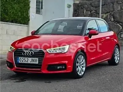 Usado Audi A1 Sportback Attraction 116 CV (85 kW) 2016 Rojo Utilitario