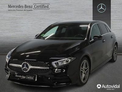 Usado Mercedes A180 116 CV (85 kW) 2023 Negro noche Berlina