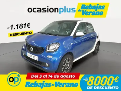 Usado Smart ForFour 90 CV (66 kW) 2019 Azul Utilitario