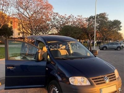 Usado VW Caddy 105 CV (77 kW) 2007 Azul Monovolumen