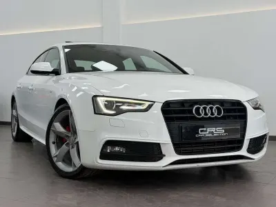 Usado Audi A5 Sportback S-Line 170 CV (125 kW) 2014 Blanco Utilitario