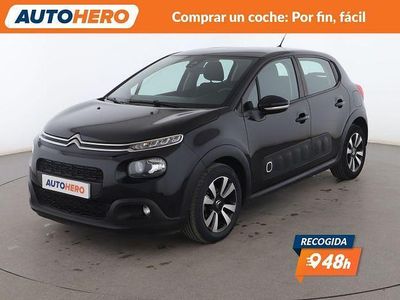 Negro Usado 2018 Citroën C3 Feel Utilitario | 8699 € (Buen precio)