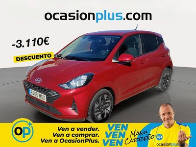 Usado Hyundai i10 63 CV (46 kW) 2024 Rojo Utilitario