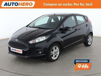 Usado Ford Fiesta Trend 100 CV (73 kW) 2014 Negro Utilitario