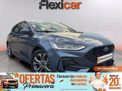 Usado Ford Focus ST-Line 125 CV (91 kW) 2023 Azul Berlina