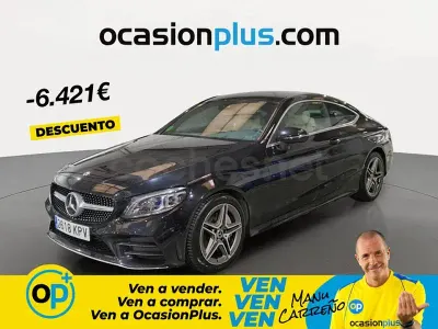 Usado Mercedes C300 258 CV (189 kW) 2018 Negro Coupe