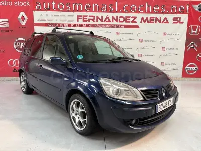 Usado Renault Grand Scénic II Expression 110 CV (80 kW) 2007 Azul Monovolumen