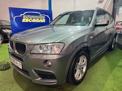 Usado BMW X3 Comfort Edition 184 CV (135 kW) 2012 Gris / plata SUV