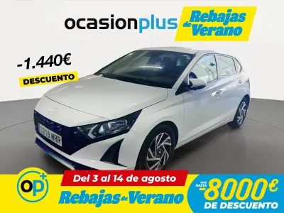 Usado Hyundai i20 100 CV (73 kW) 2024 Blanco Utilitario