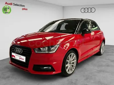 Usado Audi A1 Sportback Exclusive 95 CV (69 kW) 2018 Rojo Utilitario