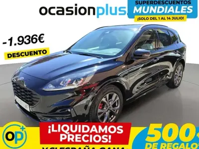 Usado Ford Kuga ST-Line 190 CV (139 kW) 2022 Negro SUV
