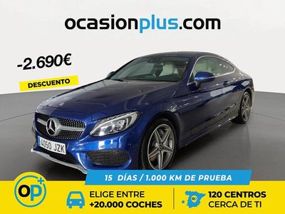Azul Usado 2017 Mercedes C250 AMG Coupe | 26.760 € (Un poco caro)