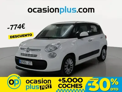 Usado Fiat 500L Pop Star 95 CV (69 kW) 2017 Blanco Monovolumen