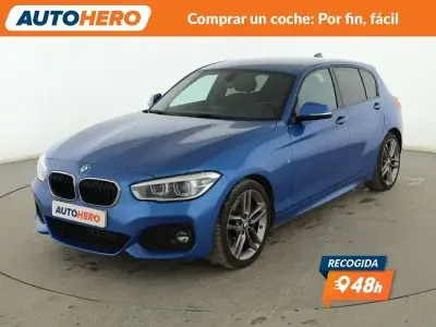 Begagnad BMW 120 M Sport 190 HK (139 kW) 2017 Blå Halvkombi